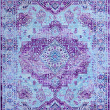 Artful Distressed Symmetrical Elements(Blue)