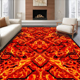Exuberant Geometric Lava Influence(Red)