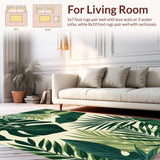 Chic Tropical Greenery Motif(Green)