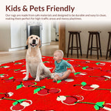 Delightful Vintage Cherry Graphics(Red)