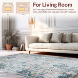 Minimalist Earth Tone Trellis Style(Blue)