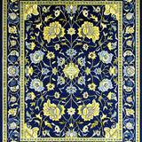 Vintage Floral Damask Elegance(Blue)