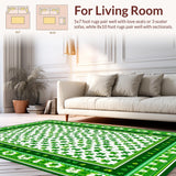 Lively Seasonal Clover Welcome Decor(Green)