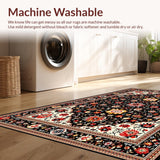 Artful Vibrant Petal Arrangement(Black)