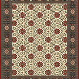 Floral Diamond Area Rustic Charm(Beige)