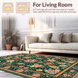 Elegant Earthy Tones Floral Design(Green)