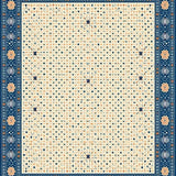 Elegant Symmetrical Star Composition(Ivory)