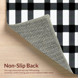 Rustic Black and White Lattice(Black)