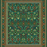 Artistic Abstract Curvilinear(Green)