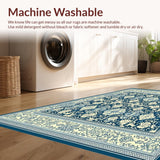 Ornate Damask and Artful Boho Flourishes(Blue)