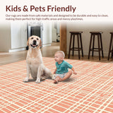 Modern Rustic Geometric Accent(Orange)