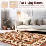 Lively Earthy Trellis Composition(Beige)