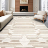 Chic Contemporary Striped Aesthetic(Beige)