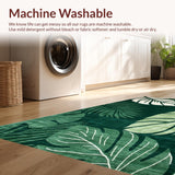 Vibrant Leafy Coastal Elegance(Green)