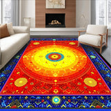 Vibrant Rainbow Chakra Motif(Red)