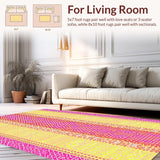 Modern Colorful Lattice Arrangement(Yellow)