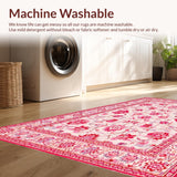 Cozy Vibrant Floral Tapestry Style(Pink)