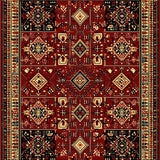 Elegant Rustic Floral Embellishments(Red)