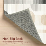 Abstract Linear Bands and Earthy Neutrals Design(Beige)