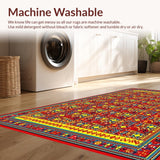 Colorful Modern Abstract Design(Red)