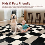 Elegant Monochrome Geometric Motif(Black)