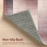 Mauve with Quick Dry Design and Slip Resistant Backing(Beige)