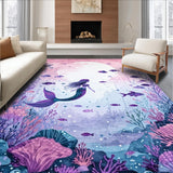 Whimsical Pastel Mermaid Scales(Purple)