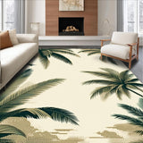 Serene Tropical Landscape Decor(Beige)