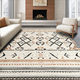 Modern Earthy Medallion Style(Beige)