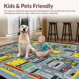 Vibrant Roadway Adventure Scene(Red)