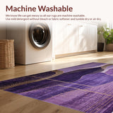 Machine Area with Abstract Artwork(Purple)