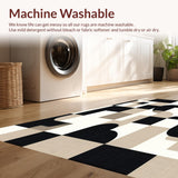 Abstract Geometric Reversible Area for Modern Spaces(Beige)