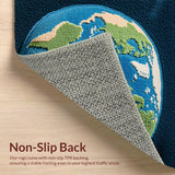Space View World for Entryway Decor(Blue)
