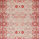 Sophisticated Circular Floral Accents(Red)