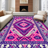 Retro Geometric Tribal Twist(Purple)