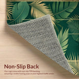 Tropical Oasis Leaf Motif(Green)