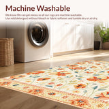Dynamic Colorful Leafy Design(Beige)