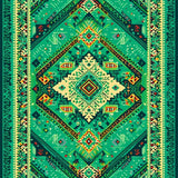 Boho Green Kitchen Non Slip(Green)