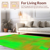 Abstract Colorful Vortex Illusion(Green)