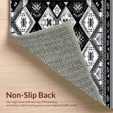 Vibrant Monochrome Geometric Flair(Black)