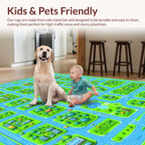 Interactive Map Design for Kids(Blue)