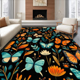 Fresh Modern Floral Imagery(Black)