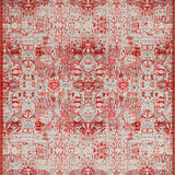 Striking Round Geometric Arrangement(Red)