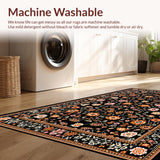 Transitional Cozy Floral Elements(Black)