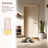 Rustic Earthy Abstract Motif(Beige)