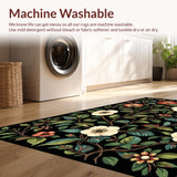 Maximalist Botanical Floral Fusion(Black)