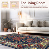 Rustic Vintage Floral Design(Blue)