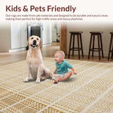 Minimalist Tan Geometric Motif(Beige)