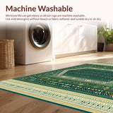 Modern Boho Kitchen Floor Mat(Green)