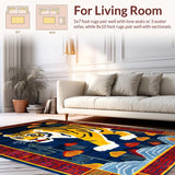 Bold Symbolic Tiger Design(Yellow)